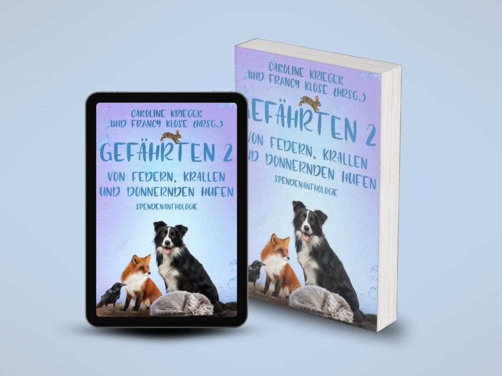 Cover von Tierische Gefährten Cover von Tierische Gefährten 2 vor blauem Hintergrund