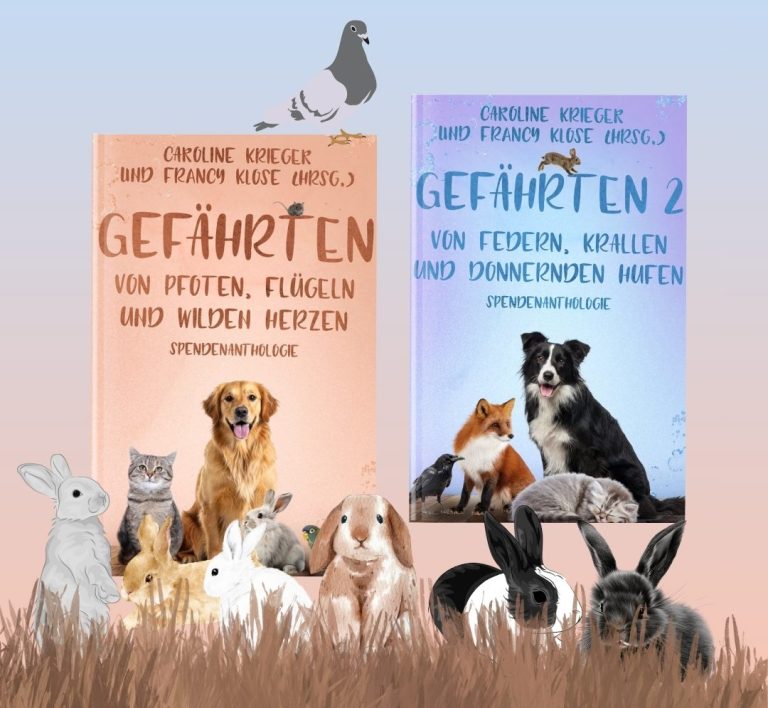 Cover von Tierische Gefährten 1 und 2 Die beiden Cover »Tierische Gefährten 1« und »Tierische Gefährten 2« mit Kaninchen und einer Taube.